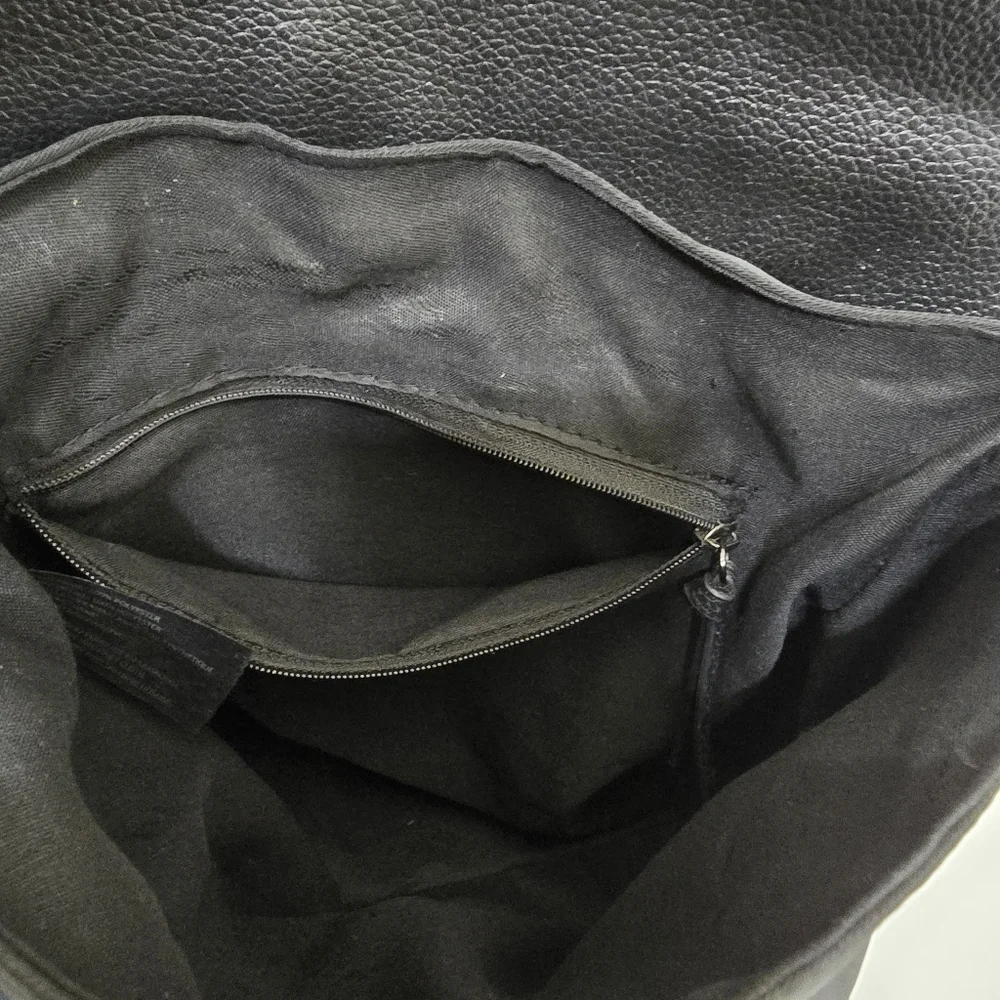 BOTKIER New York Mini Trigger Backpack Purse Faux Leather‎ Black Travel